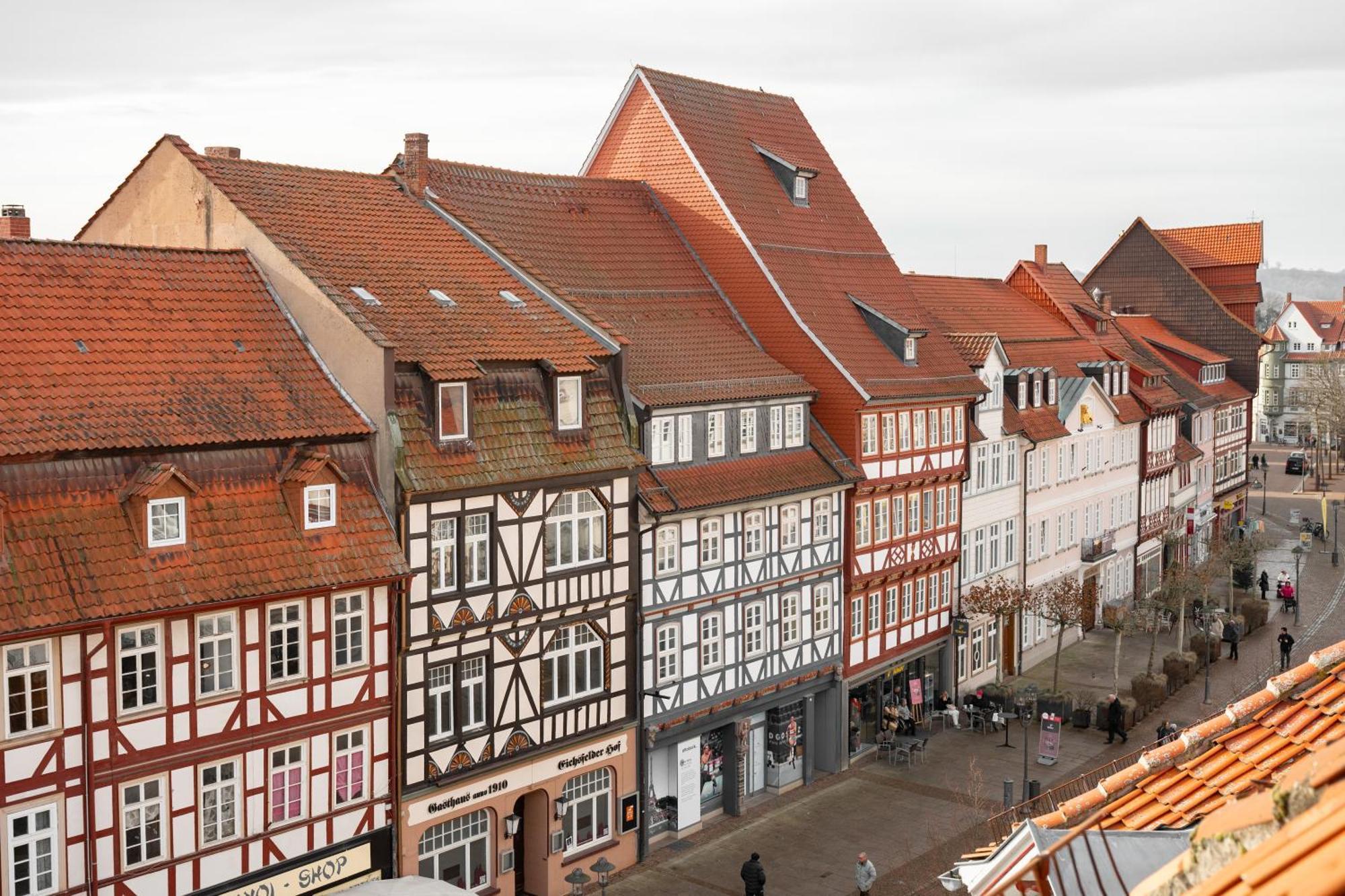 Schoenes Fachwerkhaus Mit Viel Charme In Der Altstadt Дудерштадт Экстерьер фото